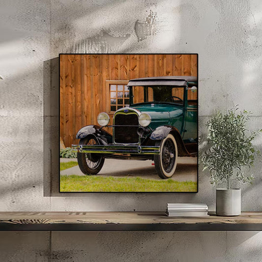 Ford Model T Art Portrait trendy home