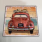 Retro Volkswagen Art Portrait trendy home