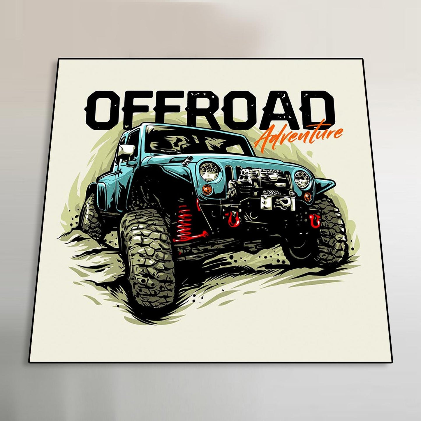 Off Road Adventure Art Portrait trendy home