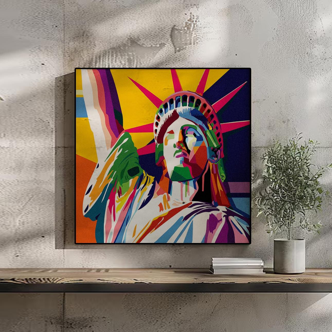 Statue Of Liberty Art Portrait trendy home