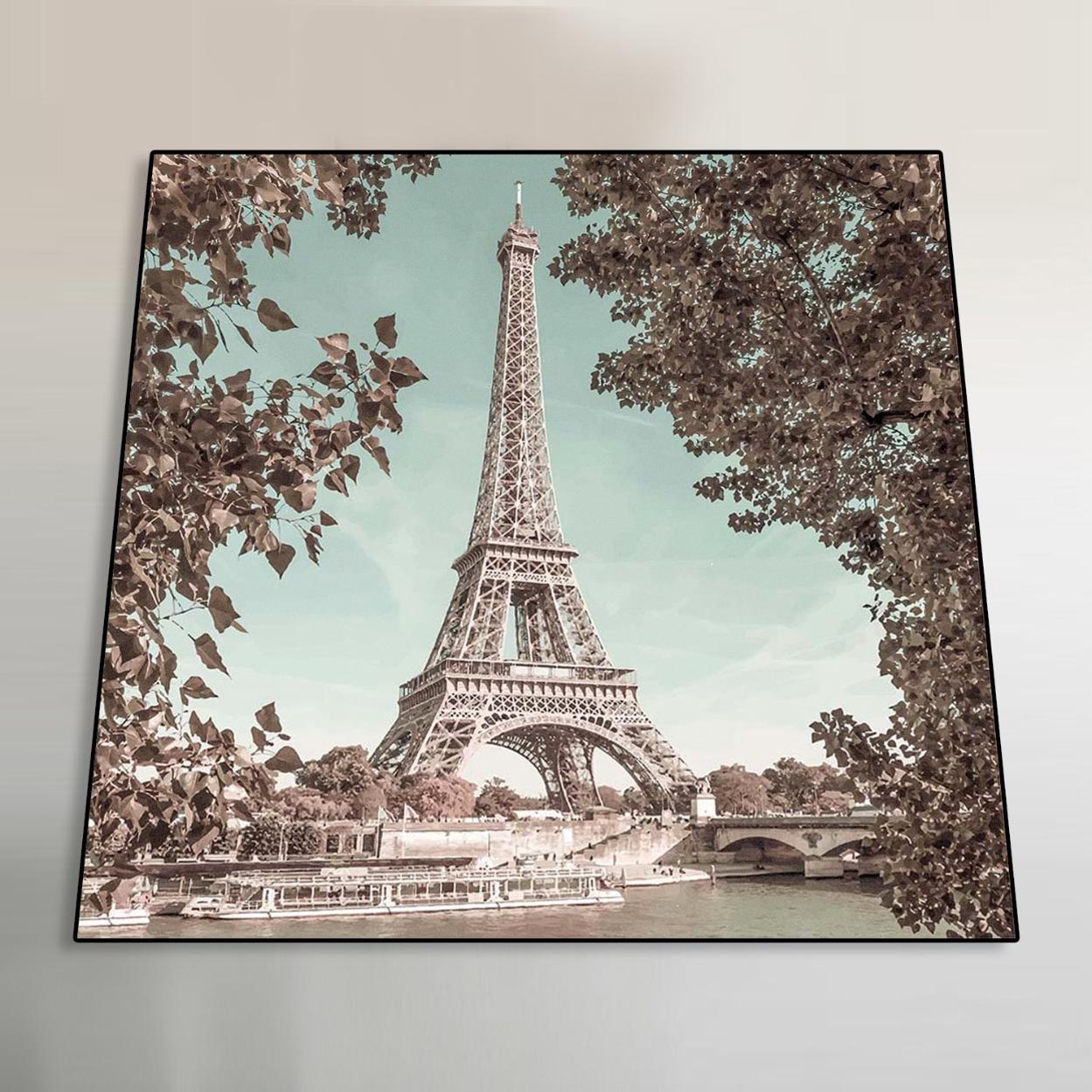 Eiffel Tower Art Portrait trendy home