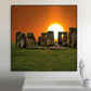 Stonehenge Art Portrait trendy home