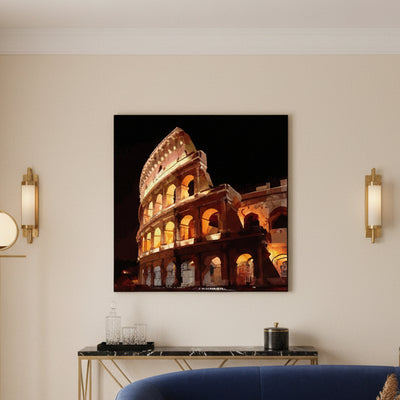 Rome Colosseum Art Portrait trendy home