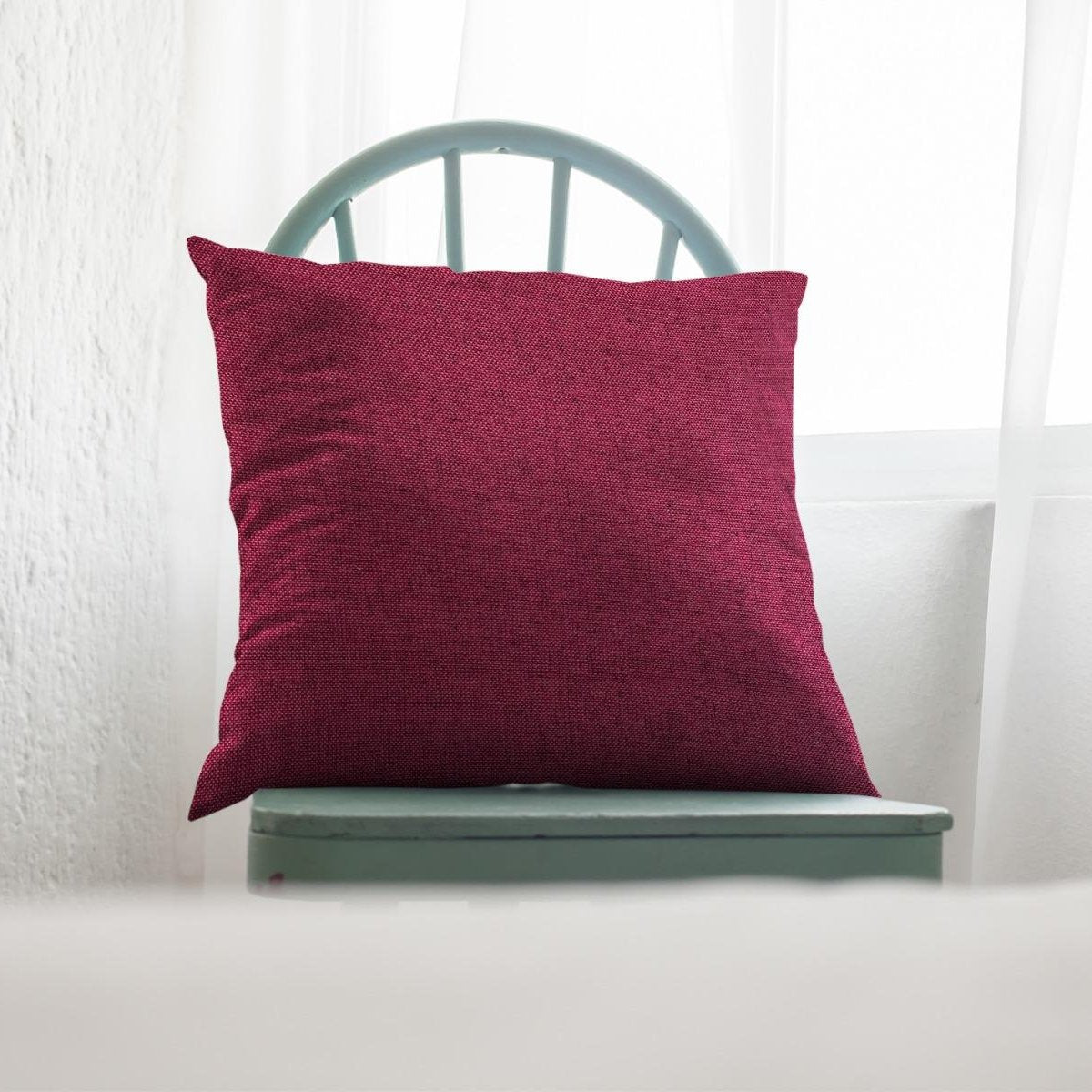 Fine Jute - Plum Cushion Cover Trendy Home