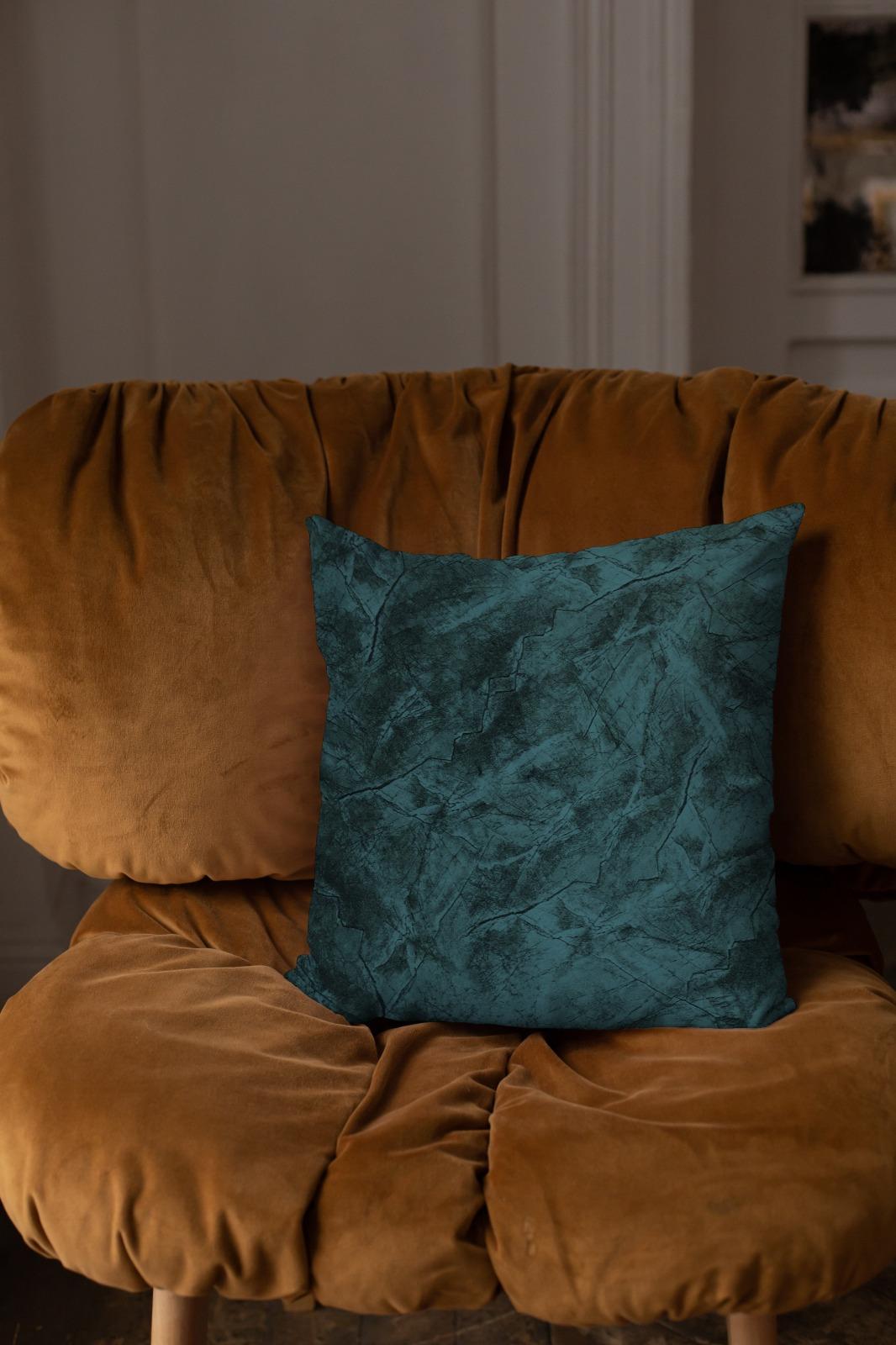 Turkish Velvet - Navy Blue Cushion Cover Trendy Home