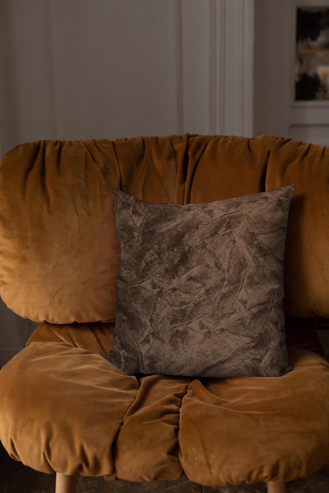 Turkish Velvet - Bronze Cushion Cover Trendy Home