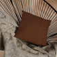 Leather - Burnt Cinnamon Cushion Cover Trendy Home