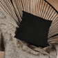 Leather - Black Cushion Cover Trendy Home