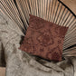 Embosed Leather - Burnt Umber Cushion Cover Trendy Home