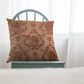 Embosed Leather - Blush Umber Cushion Cover Trendy Home