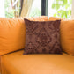 Embosed Leather - Burnt Umber Cushion Cover Trendy Home