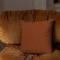 Patterned Leather - Bronze Cushion Cover Trendy Home