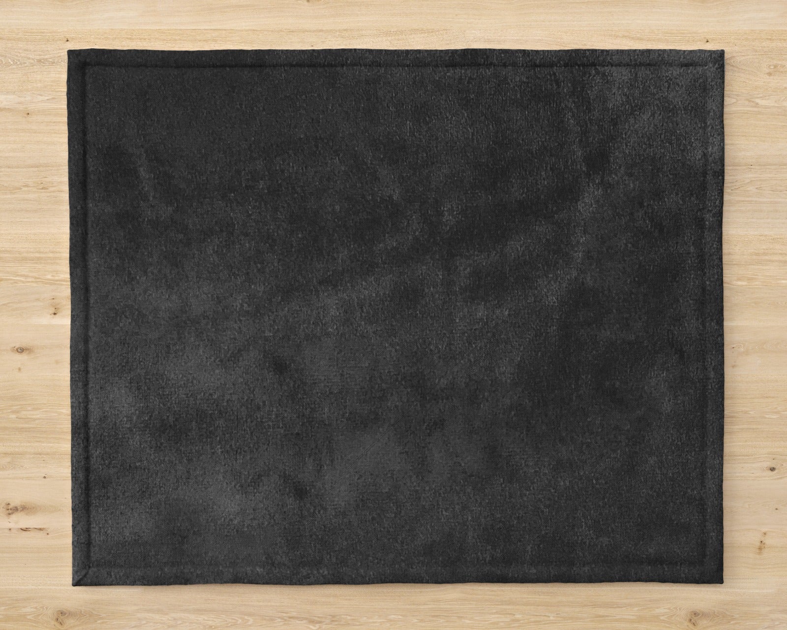 Malai Velvet - Black Table Mat Trendy Home