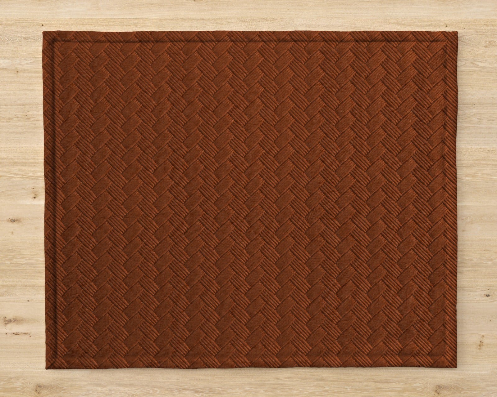 Patterned Leather - Bronze Table Mat Trendy Home