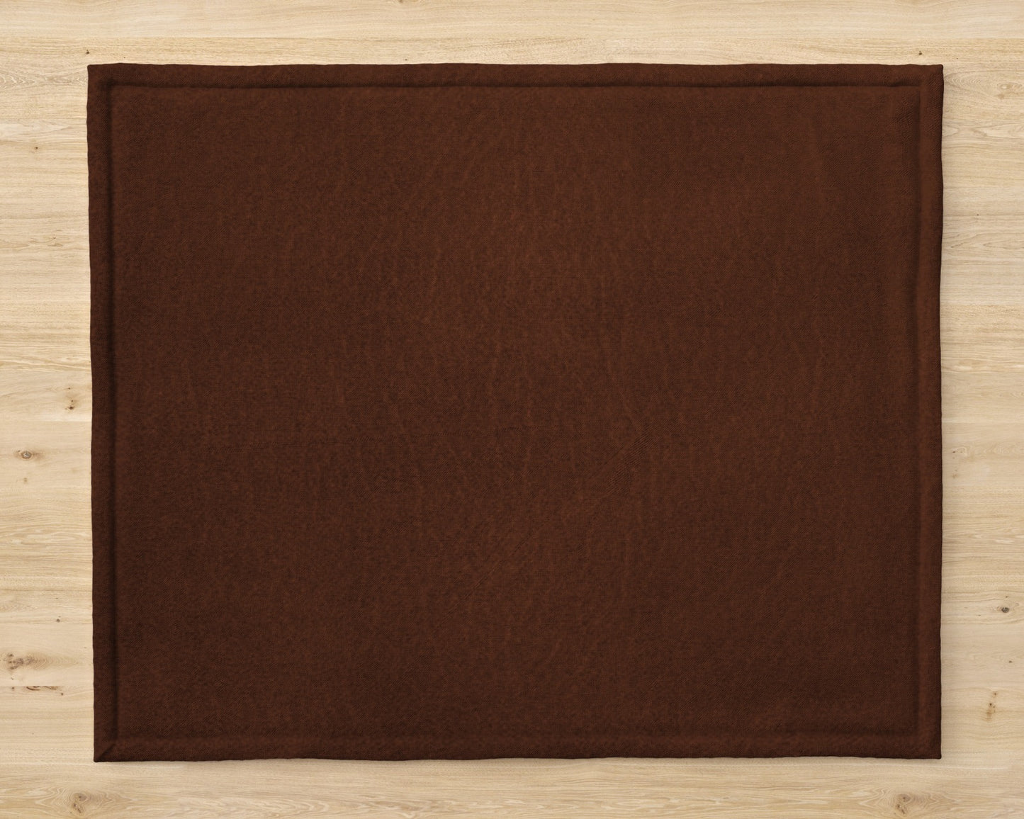 Leather - Burnt Cinnamon Table Mat Trendy Home