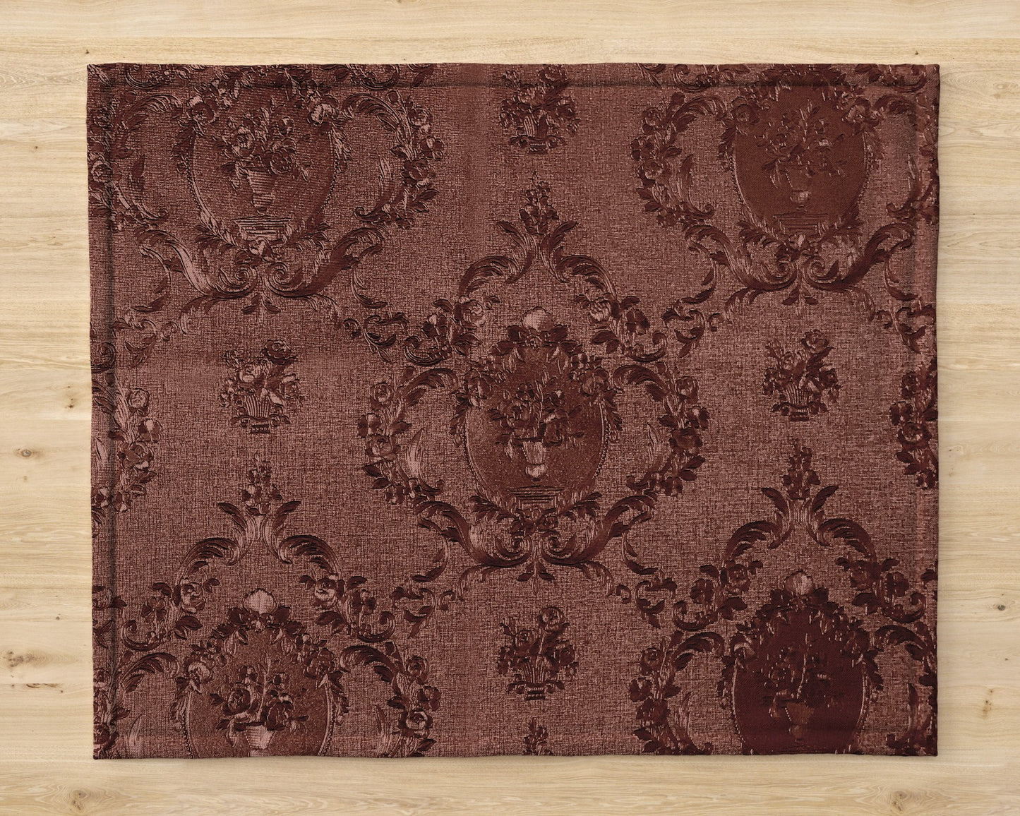 Embossed Leather - Burnt Umber Table Mat Trendy Home