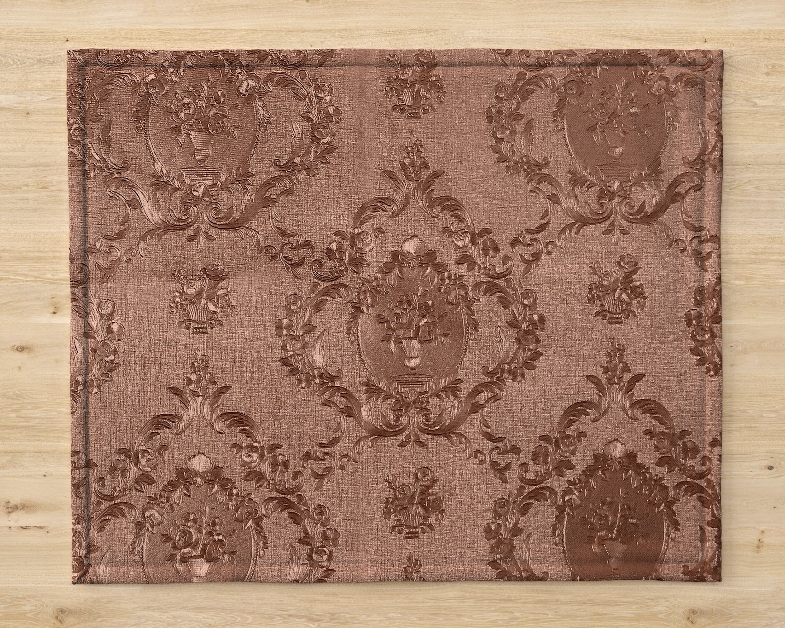 Embossed Leather - Blush Umber Table Mat Trendy Home