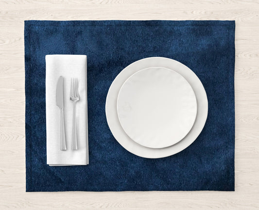 Malai Velvet - Midnight Table Mat Trendy Home