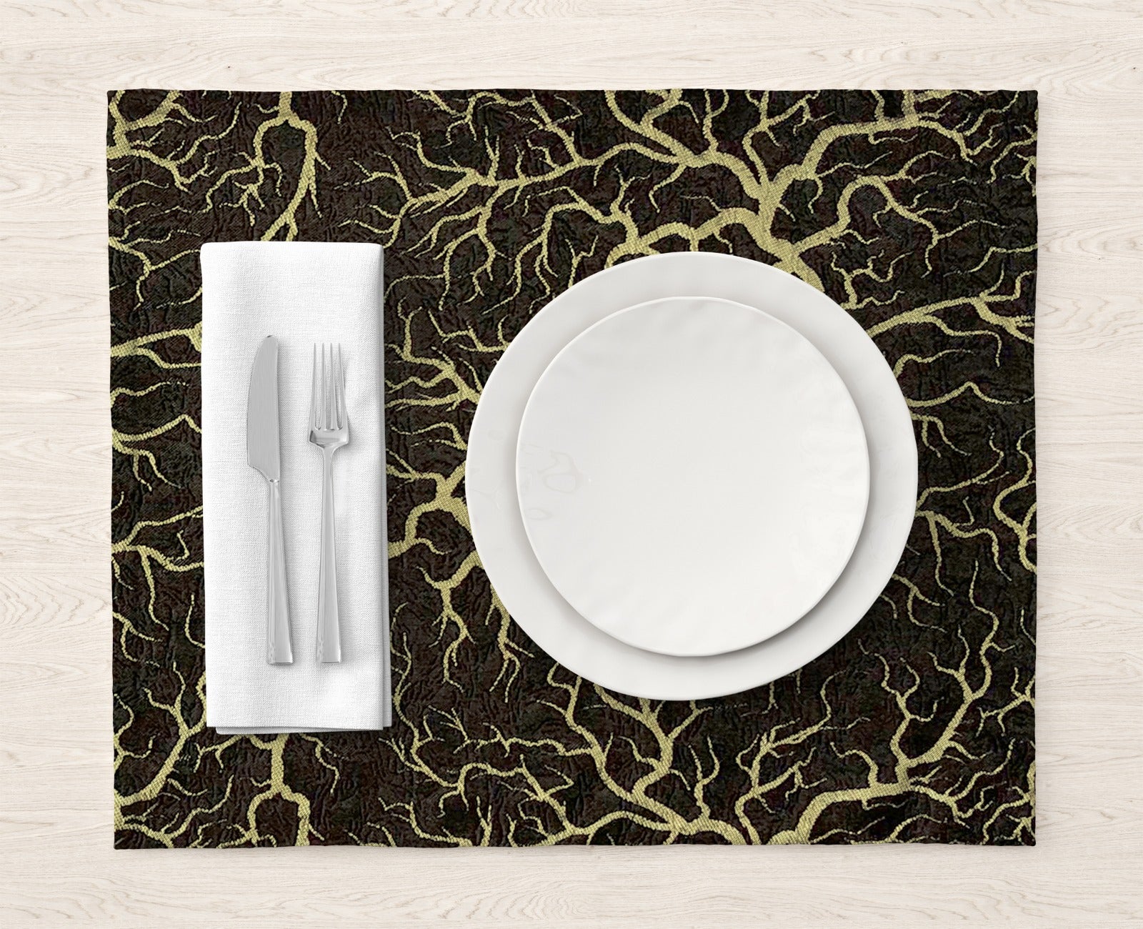 Shanghai - Khaki Table Mat Trendy Home