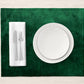 Malai Velvet - Emerald Table Mat Trendy Home