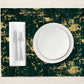 Shanghai Velvet - Emerald Table Mat Trendy Home