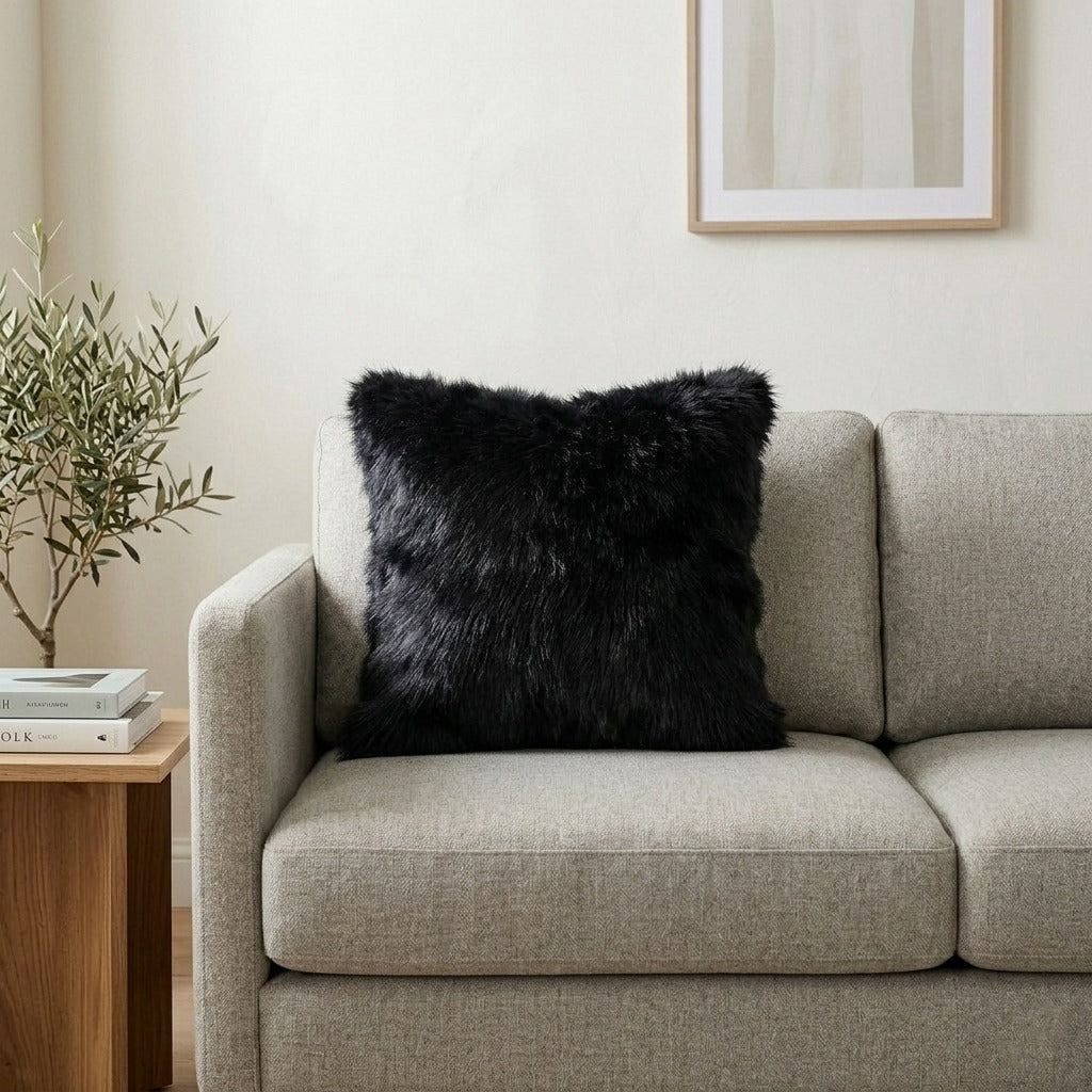 Cat Fur - Obsidian Cushion Cover Trendy Home