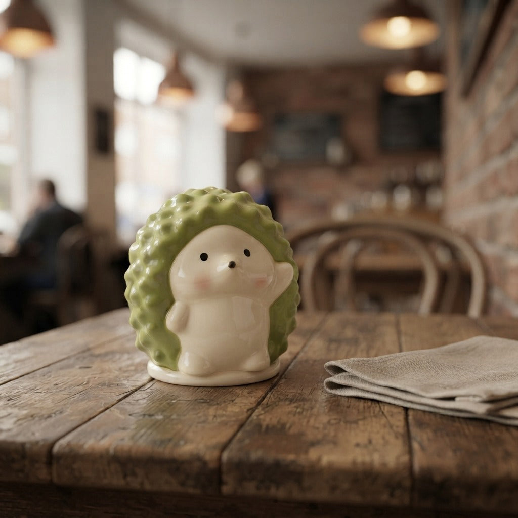 Ceramic - Hedgehog Toothpick Holder