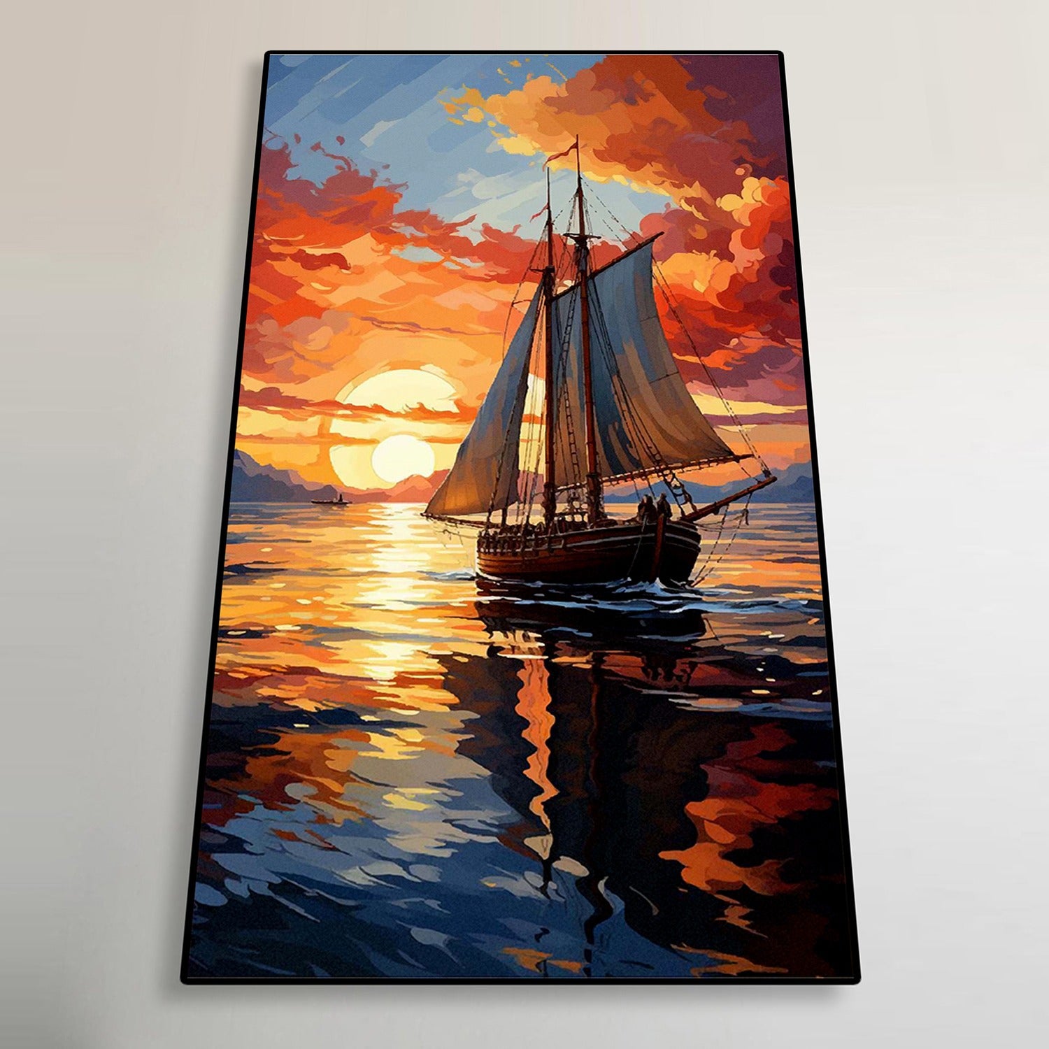 Seascape Art Portrait trendy home