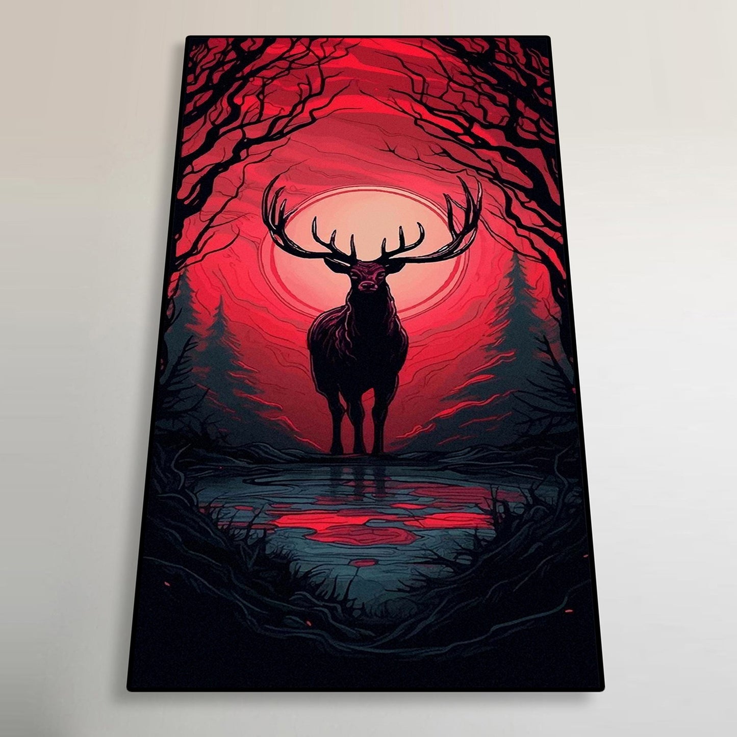 Barasingha Art Portrait trendy home