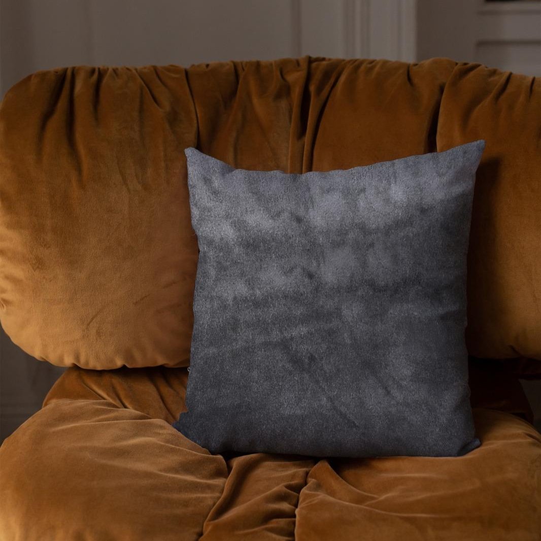 Malai Velvet - Steel Cushion Cover Trendy Home