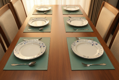 Premium Leather - Mint Table Mat Trendy Home