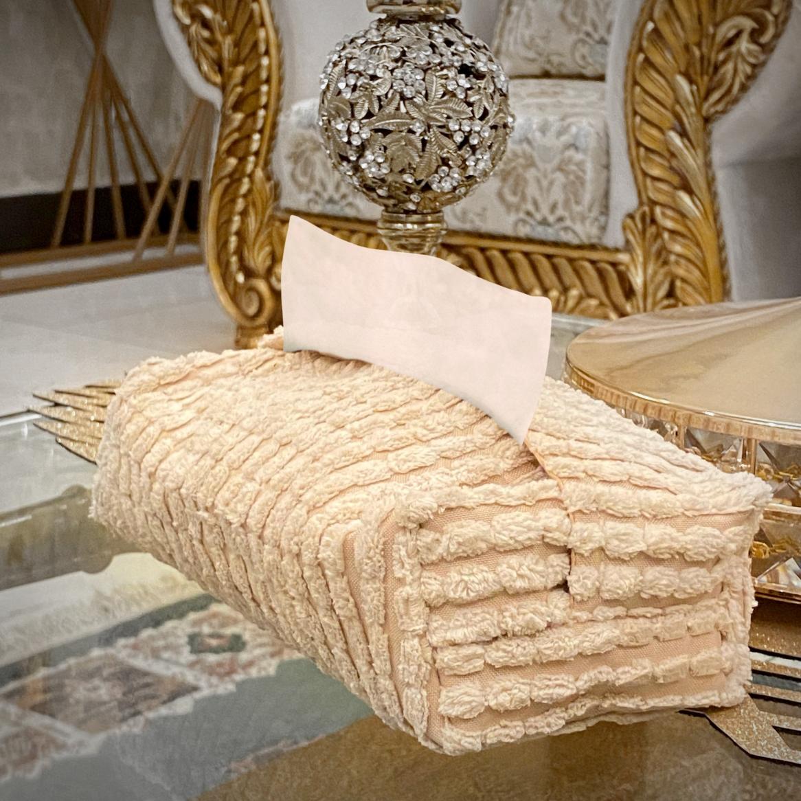 Corduroy Fur - Condense Tissue Box Trendy Home