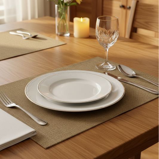 Fine Jute - Mud Table Mat Trendy Home