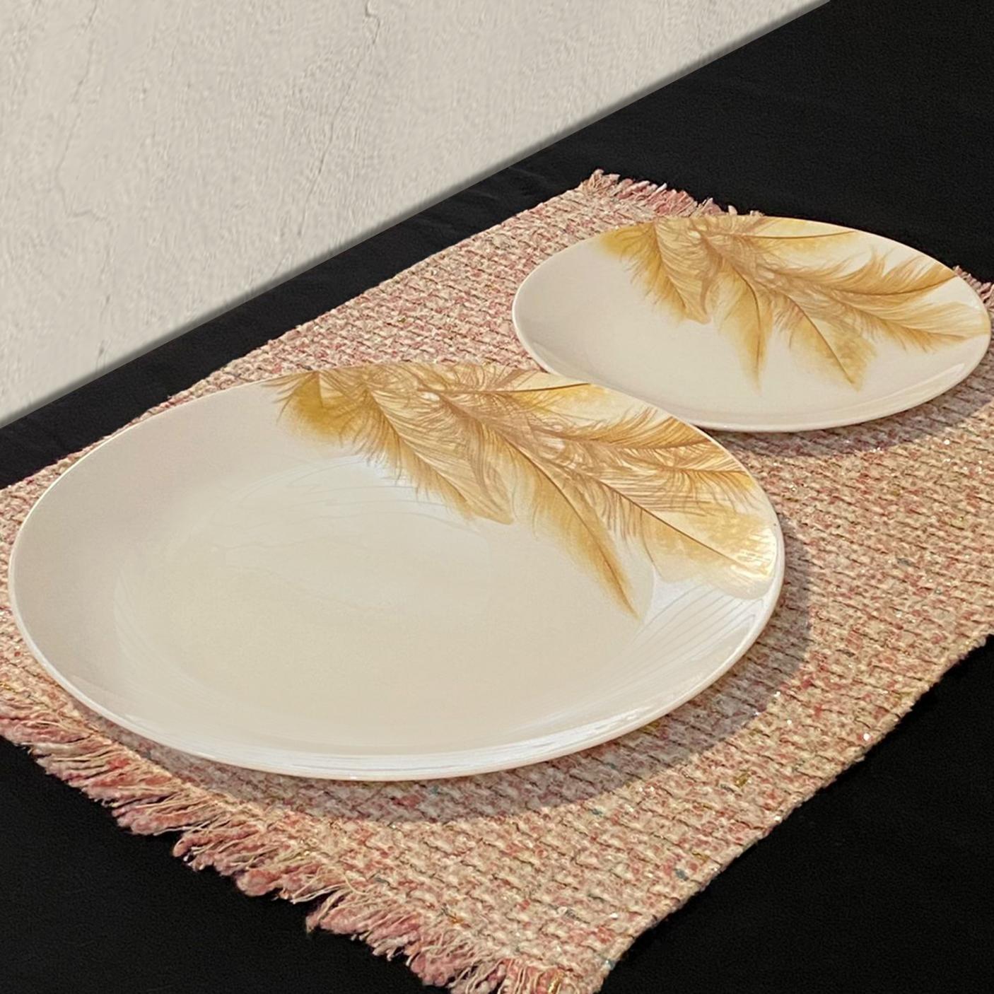 Woven Jute - Blush Elegance Table Mat Trendy Home