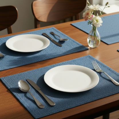 Fine Jute - Dark Turquoise Table Mat Trendy Home