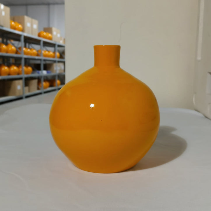 Moon Jar - Turmeric Vase Trendy Home