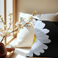 White Flower Cushion Cover cushion cover sale