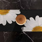 White Flower Table Runner Trendy Home