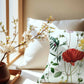 White Rosey Cushion Cover cushion cover sale