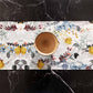 White Veronica Table Runner Trendy Home