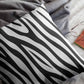 Zebra Skin Cushion Cover Clearance Sale 2024