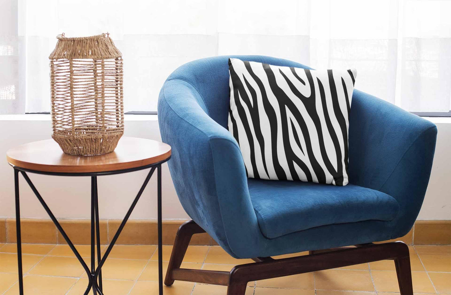 Zebra Skin Cushion Cover Clearance Sale 2024