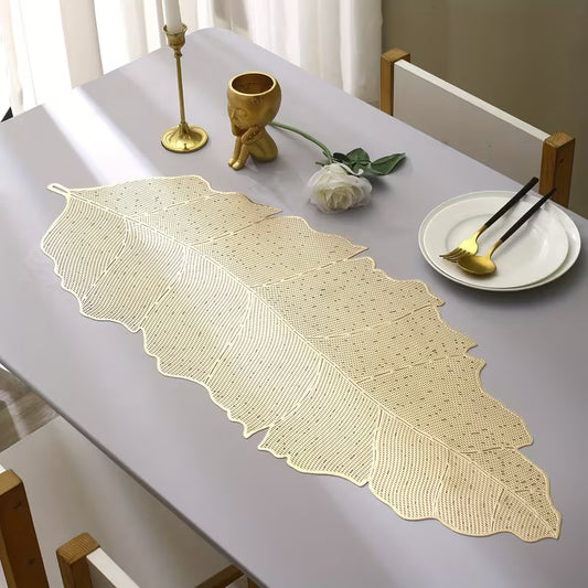 Pvc - Palm Leaf Table Runner
