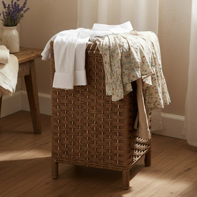 Handmade - Jute Laundry Basket Trendy Home