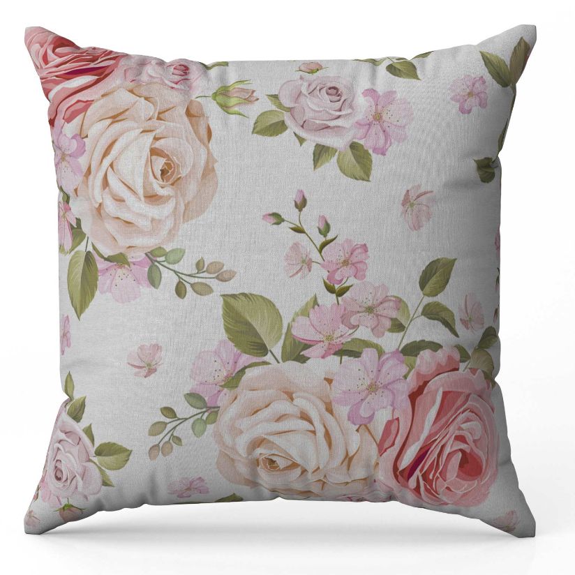 Pink Rose Cushion Cover trendy home