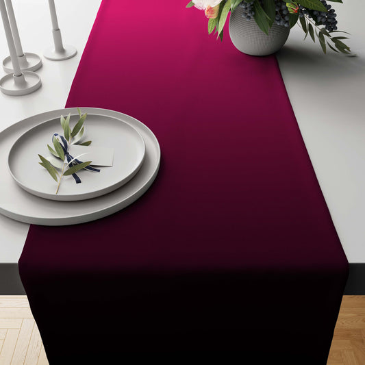 Bleeding Purple Table Runner Trendy Home