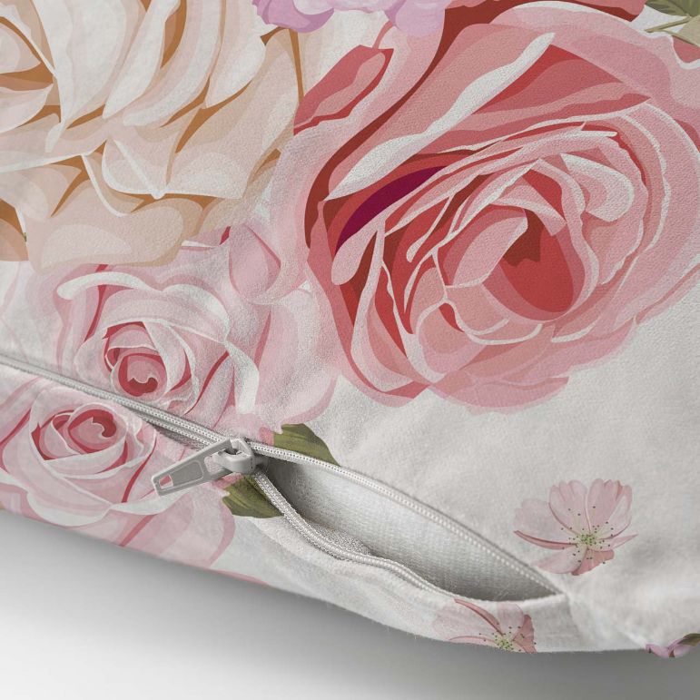 Pink Rose Cushion Cover trendy home