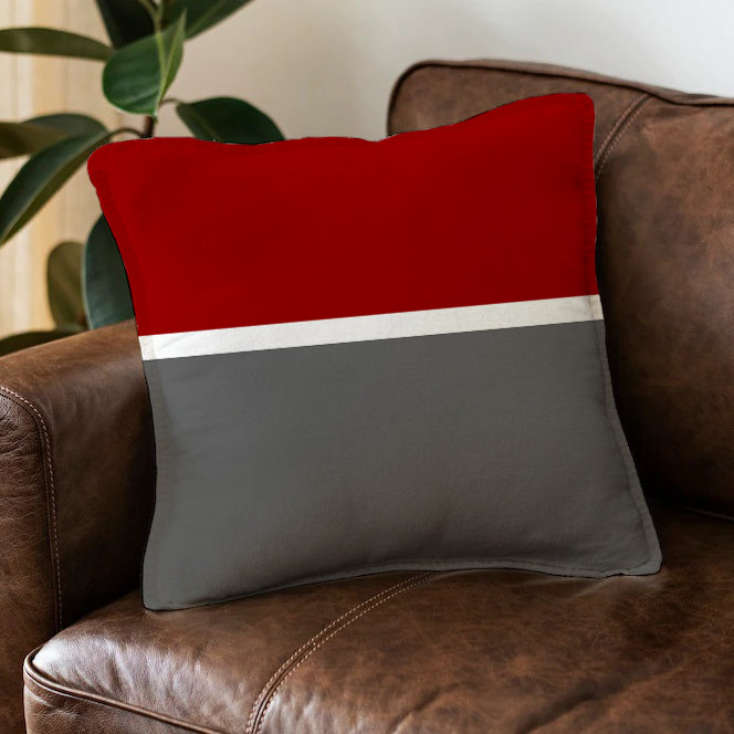 Red Chevron Cushion Cover trendy home