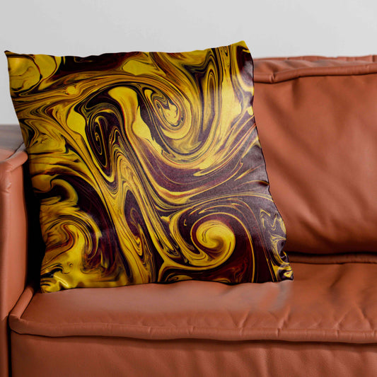 Gold Zircon Marble-Stone Cushion Cover trendyhome-pk