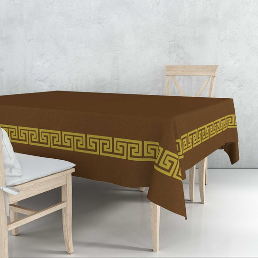 Brown Versace Tablecloth Trendy Home